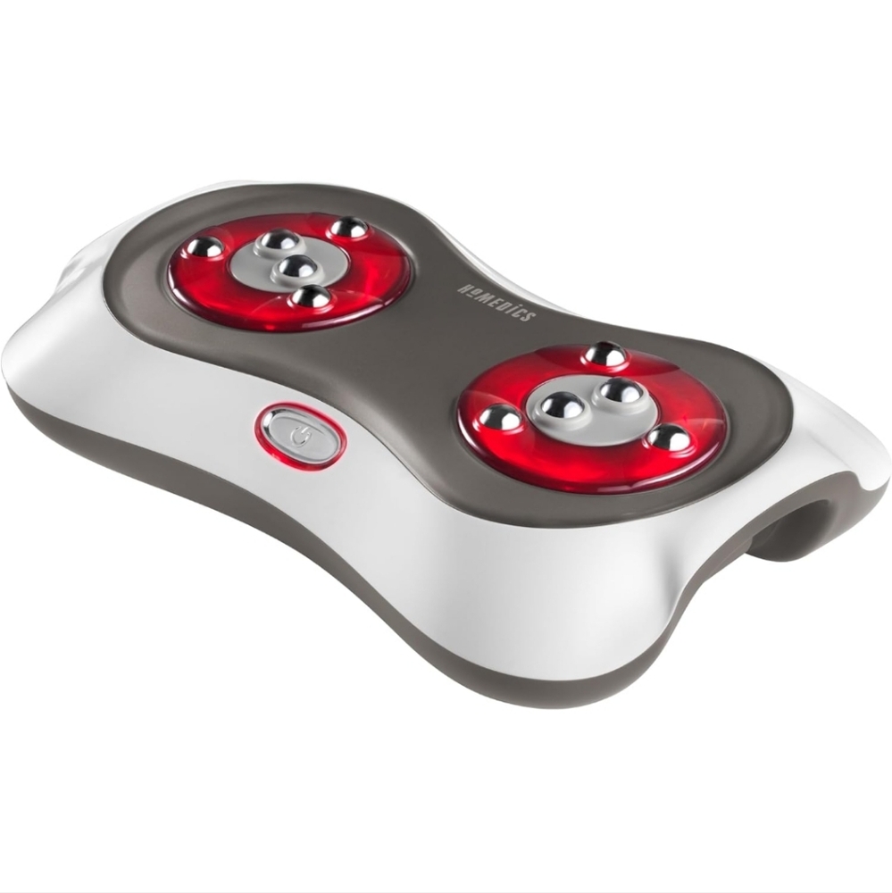 HoMedics Deluxe Shiatsu Foot Massager with Heat – Therapeutic Kneading & Rolling